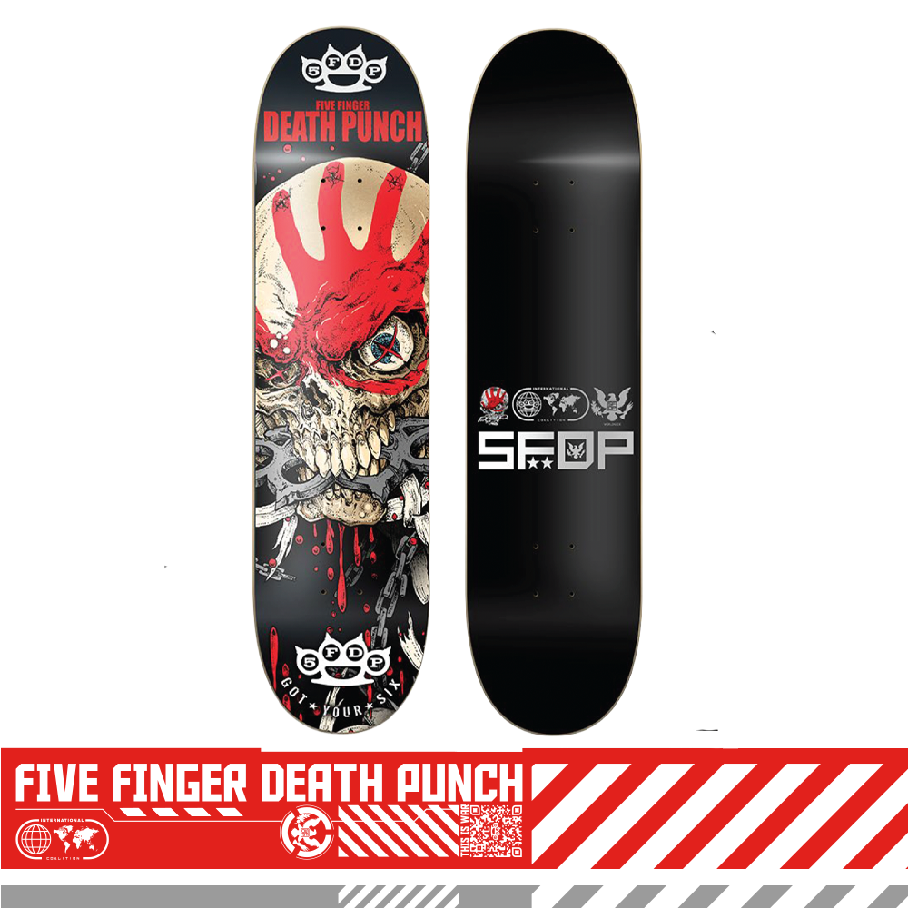 Knuckle Worldwide Skateboard Deck