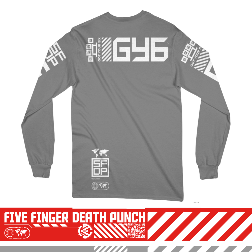 GY6 Grey Long Sleeve Tee