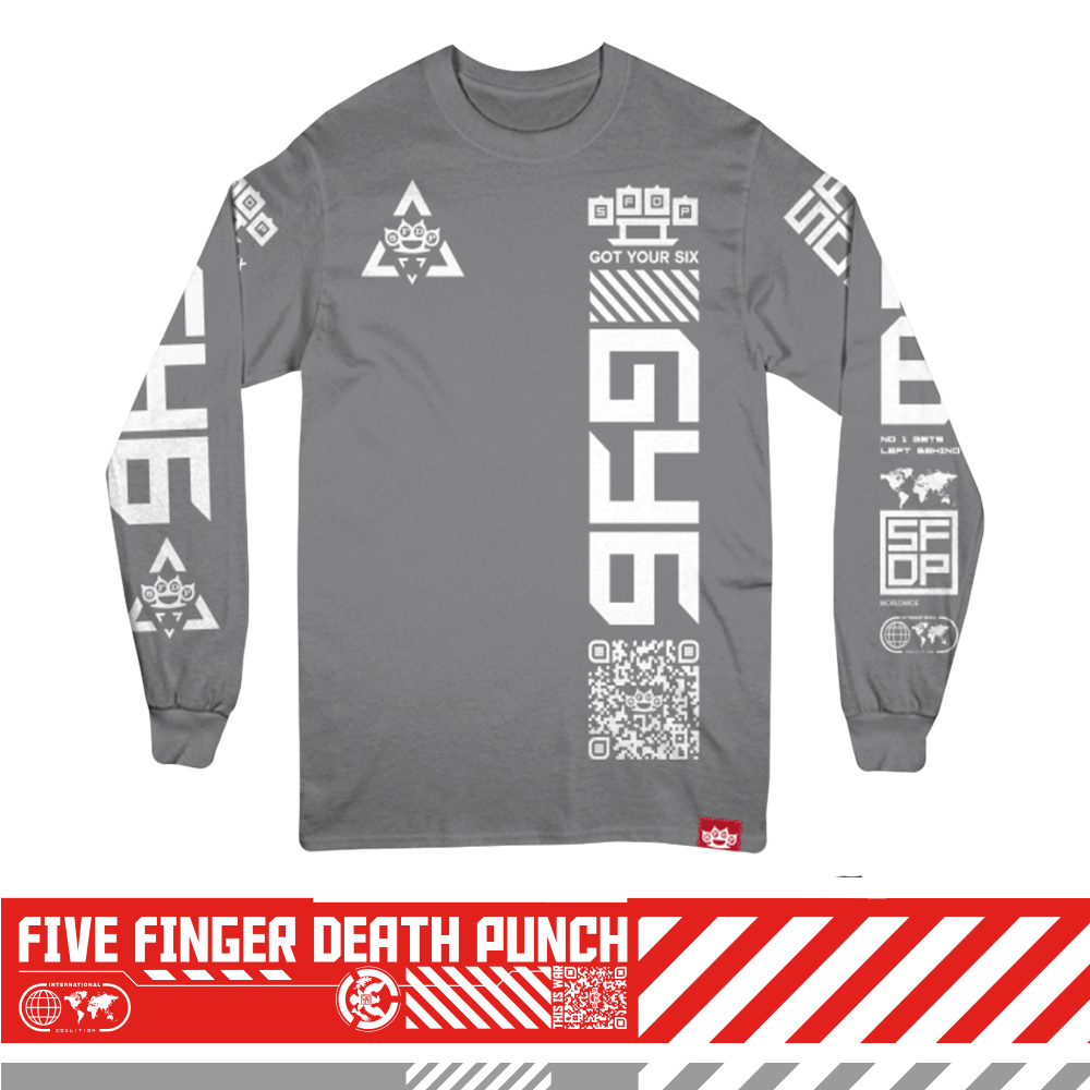 GY6 Grey Long Sleeve Tee