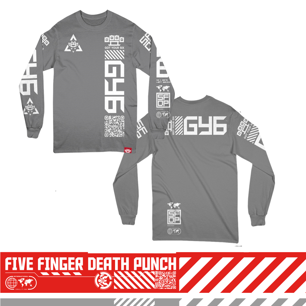 GY6 Grey Long Sleeve Tee